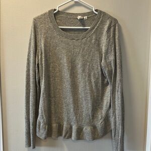 GAP Light Gray Crewneck Pullover